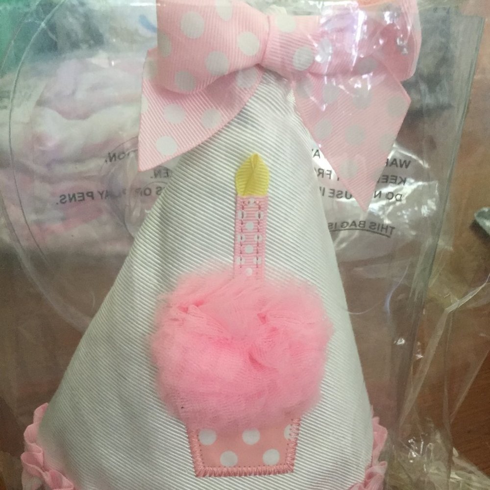 NWT 1st Birthday Hat Mud Pie